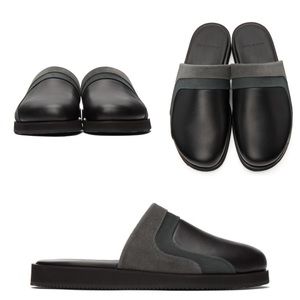 *LIVE SHOW* (S-18) John Elliott Grace Slide In Black Leather